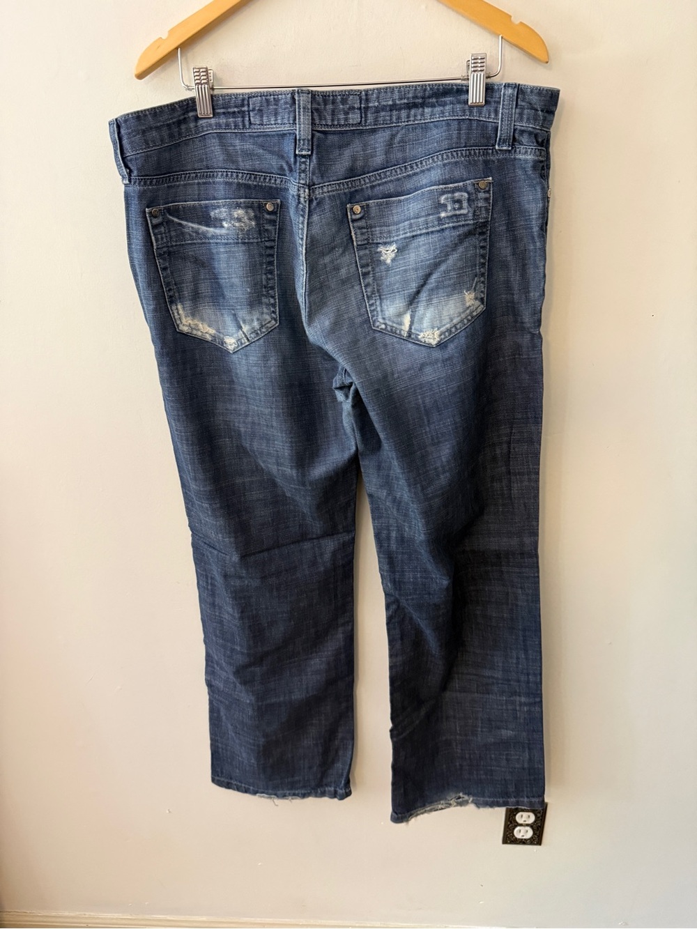 Joe's Jeans Blue Denim Shorts - Light Blue Interior
